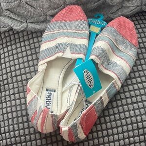 Mad Love Striped Flats